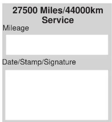 Indian Chief Vintage (2012) - Maintenance Schedule and Records - 6