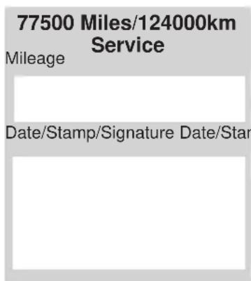 Indian Chief Vintage (2012) - Maintenance Schedule and Records - 2
