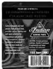 Indian Chief Vintage (2012) - Indian Motorcycle Synthetic Gear Oil - 2