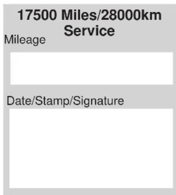 Indian Chief Vintage (2012) - Maintenance Schedule and Records - 2