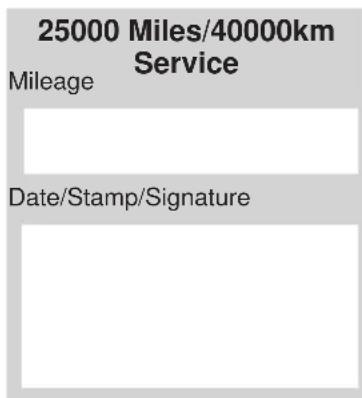 Indian Chief Vintage (2012) - Maintenance Schedule and Records - 5