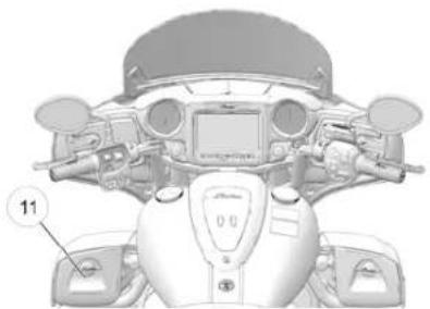 Indian Roadmaster Classic (2017) - CHIEFTAIN DARK HORSE shown SPRINGFIELD shown - 3