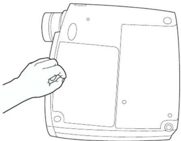 INFOCUS LS110 - Replacing the Projection Lamp - 3