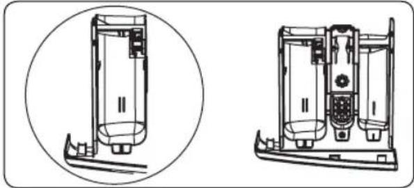 Icecool IC128W - Main wash detergent compartment: - 1