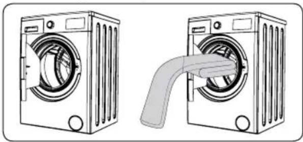 Icecool IC128W - Putting Laundry in the Machine - 1