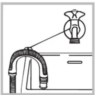 Hotpoint Ariston RDPD 96407 JX EU - Connecting the drain hose - 2