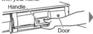 HITACHI R-SF48AMJ - When opening/closing the door of the Vacuum Compartment - 1