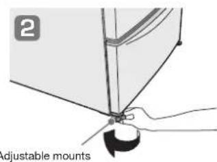 2 adjustable mounts