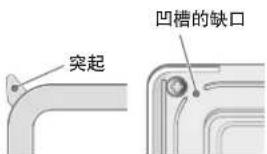 突起 凹槽的缺口