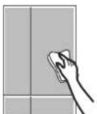 HITACHI R-SF48AMJ - Surface of door - 1