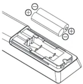 HITACHI LE43M4S9 - PRECAUCIONES PARA LAS PILAS - 1