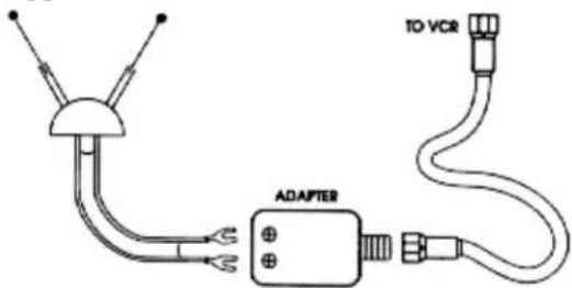 TO VCR ADAPTER