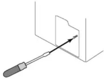 HITACHI CP-X990W - Replacing the Lamp - 1
