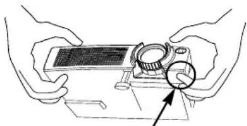 HITACHI CP-X385W - Angle Adjustment - 1