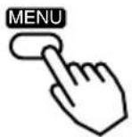 HITACHI CP-X385W - Press the MENU button - 1