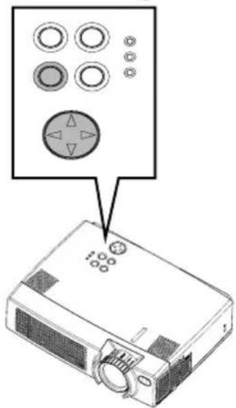 HITACHI CP-X385W - CORRECTING KEYSTONE DISTORTIONS - 2