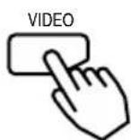 HITACHI CP-X385W - If selecting video input Press the VIDEO button - 1