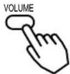 HITACHI CP-X385W - Press the VOLUME button - 1