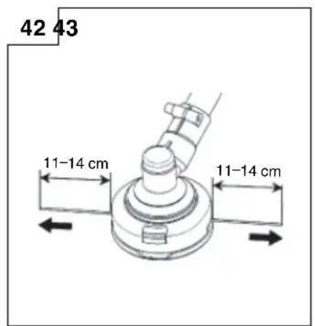42 43 11-14 cm 11-14 cm