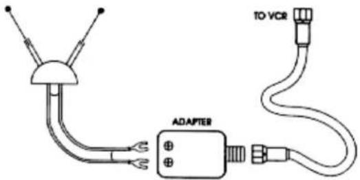 TO VCR ADAPTER