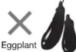 HITACHI R-SF6800B - Food which are not suitable for storage - 1