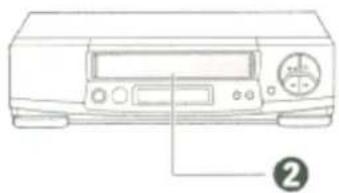 HITACHI VT-FX633A - Insert a blank or erasable tape. - 1
