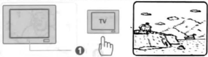 HITACHI VT-FX633A - Turn on the TV and select the video channel (3 or 4). - 1