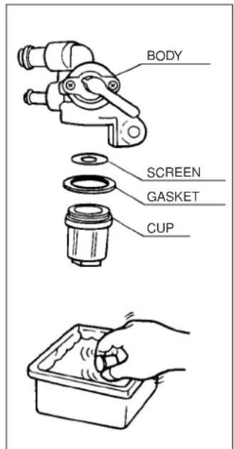 BODY SCREEN GASKET CUP