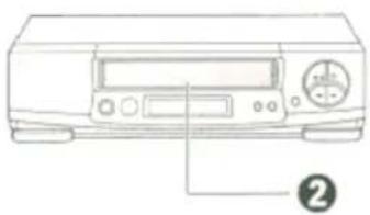 HITACHI VT-FX631A - Insert a blank or erasable tape. - 1