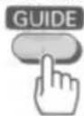 HITACHI VT-FX631A - Press the GUIDE button. - 1