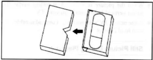 HITACHI VT-MX231A - REMOVING A CASSETTE - 1