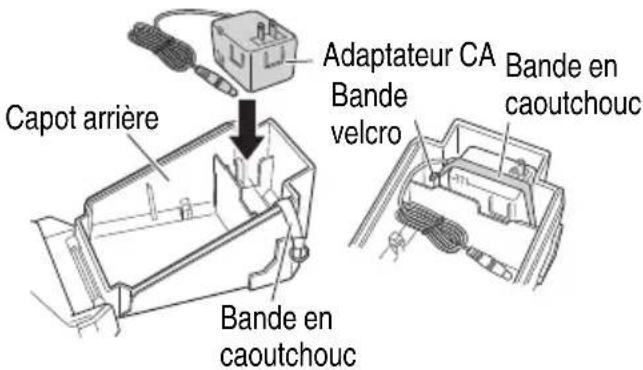 HITACHI UR 18DSL2 - Raccordement de l'adaptateur CA - 2