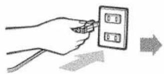 HITACHI HBB101 - Plug the bread maker in: - 1