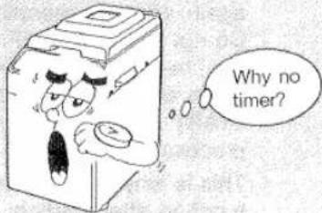 Why no timer?