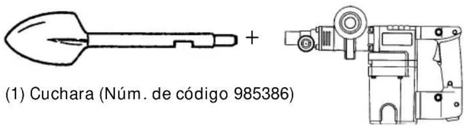 (1) Cuchara (Núm. de código 985386)
