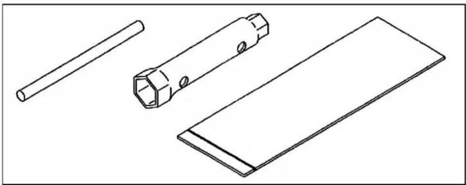 HITACHI E100 - STANDARD ACCESSORIES - 1