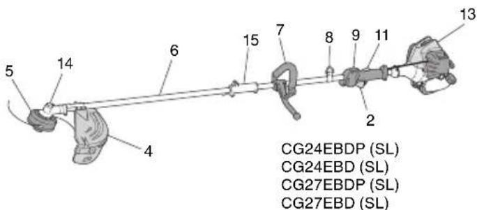 CG24EBDP (SL) CG24EBD (SL) CG27EBDP (SL) CG27EBD (SL)