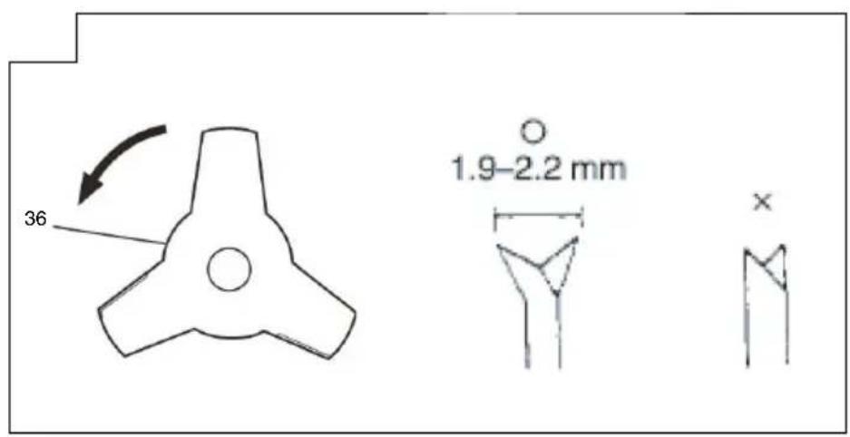 36 1.9-2.2 mm x