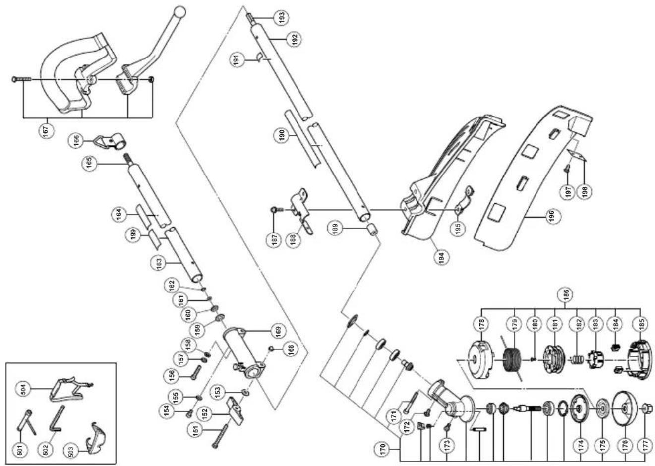 HITACHI CG 24EBDP(SL) - SIGNIFICATION DES SYMBOLES - 1