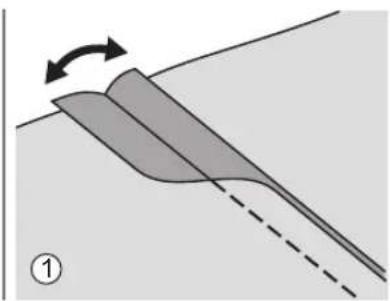 NECCHI K408A - Joining the pieces of the fabric - 3