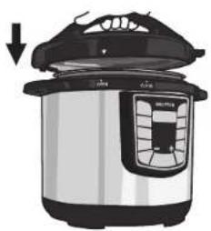 Gourmia GPC800 - LID OPERATION - 1