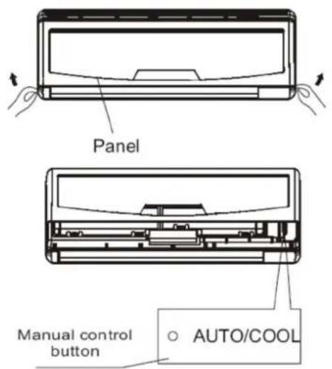 Panel Manual control button AUTO/COOL