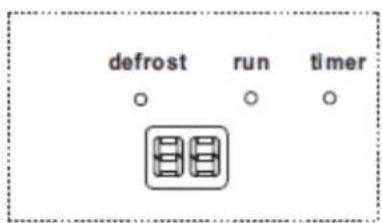 defrost run timer ○ ○ ○