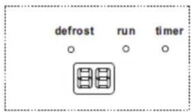 defrost run timer ○ ○ ○