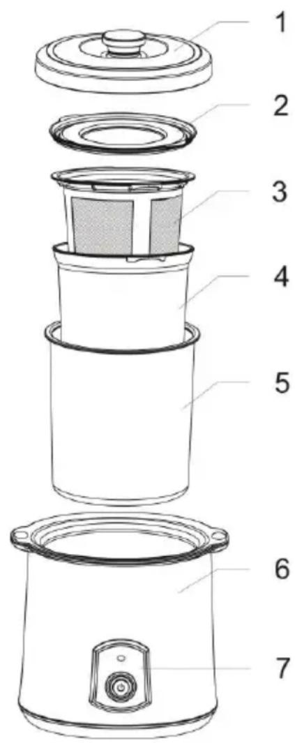 GORENJE JMG20W - Všeobecný popis: - 1