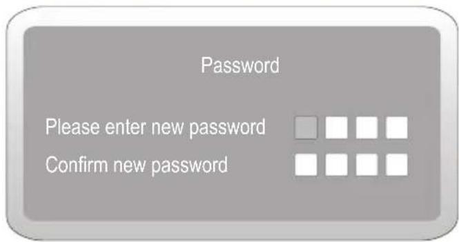 Password Please enter new password Confirm new password