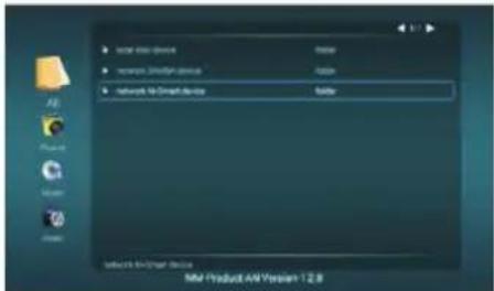 • Network Web Devices • network 3200000000 • network 16.000000000 Networks to Screen Devices NMI Product A4V Version 1.2.8