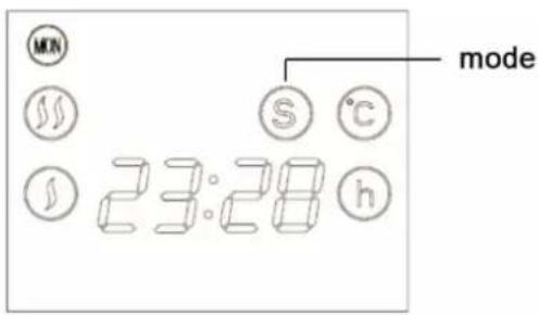 MON S °C 23:28 h mode