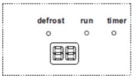 defrost run timer ○ ○ ○