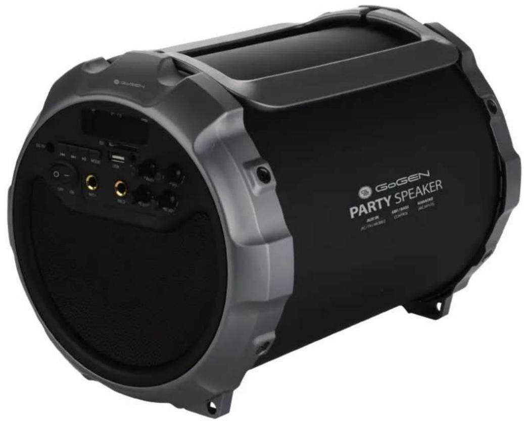 GoGEN PARTY SPEAKER AUX: 20 RCT/R-43867 OFF/ASS COMICS MARINE MILIPATE
